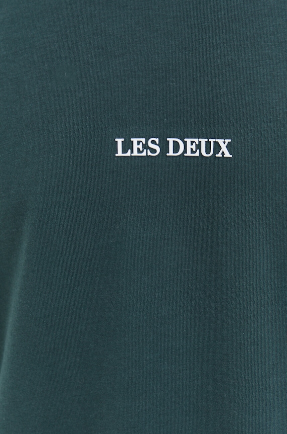 Les Deux tricou din bumbac LDM101170 verde