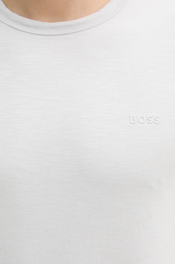 BOSS Orange tricou din bumbac Tegood 50508243 gri