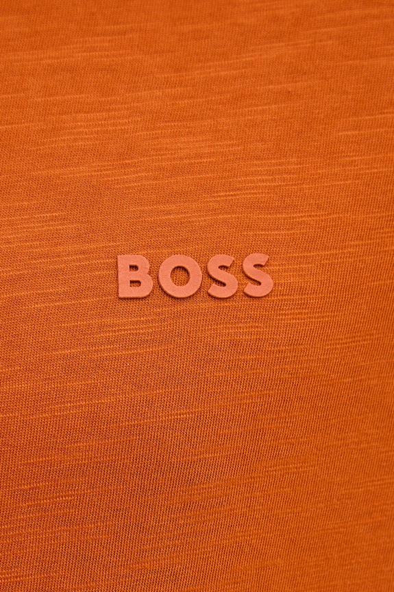 Bavlnené tričko BOSS Orange Tegood 50508243 oranžová