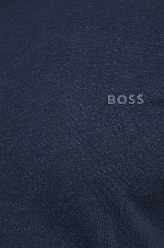 Bavlnené tričko BOSS Orange Tegood tmavomodrá 50508243