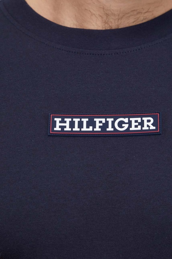 Tommy Hilfiger t-shirt granatowy MW0MW33723