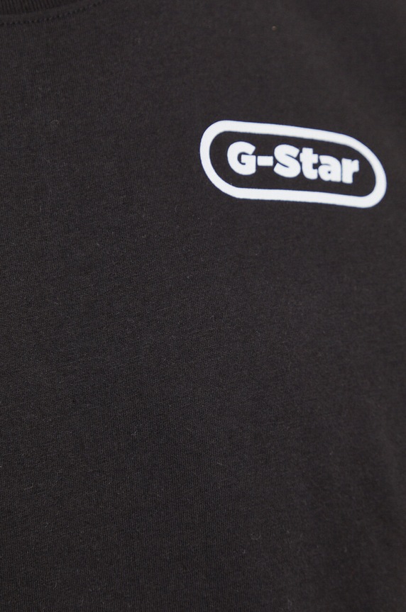 Bavlnené tričko G-Star D23906.336 čierna