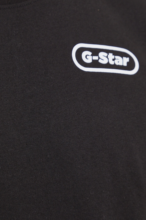 Bavlnené tričko G-Star D23906.336 čierna