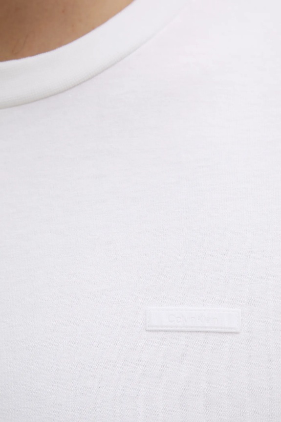 Calvin Klein T-shirt męski bawełniany K10K112749 biały