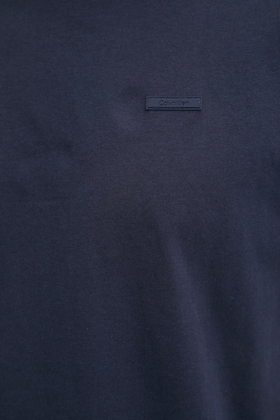 Calvin Klein T-shirt męski bawełniany K10K112749 granatowy