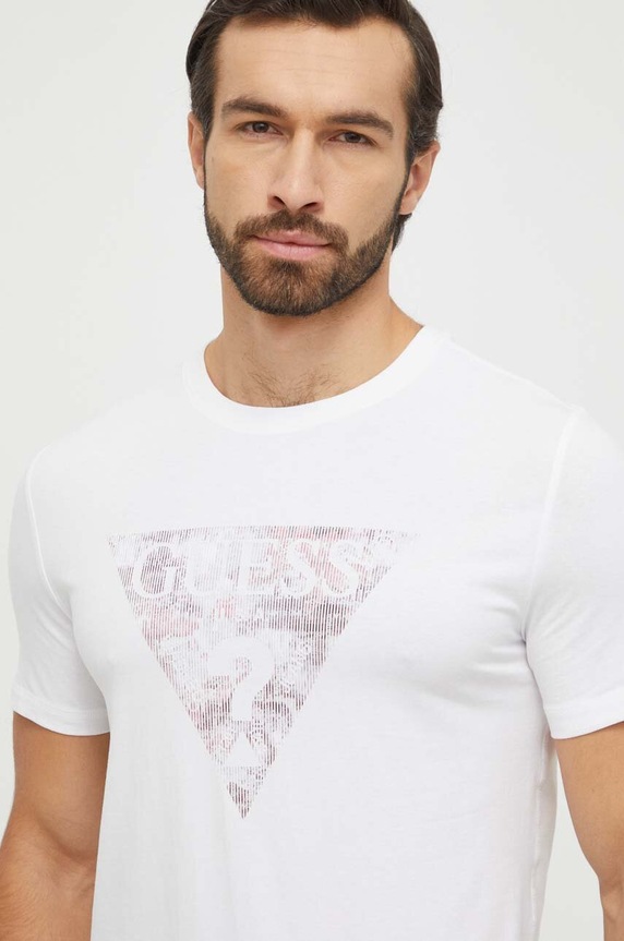 Tričko Guess M4RI29.J1314 biela SS24