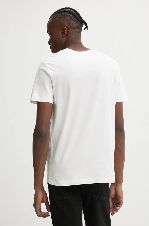 Iceberg t-shirt bawełniany F026.6327 beżowy AW24