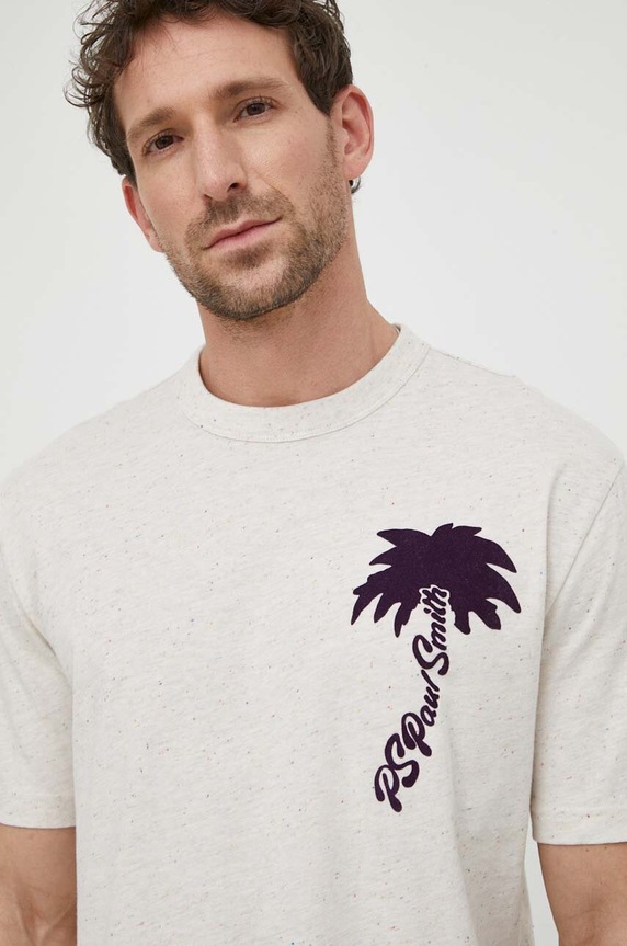 PS Paul Smith t-shirt bézs M2R.220X.MP4491