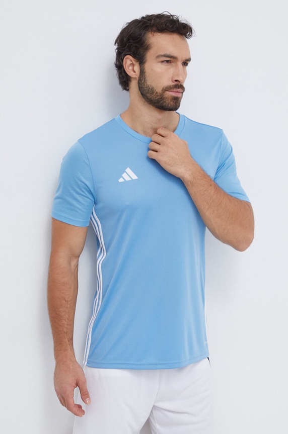 Tréningové tričko adidas Performance Tabela 23 nášivka modrá IA9145