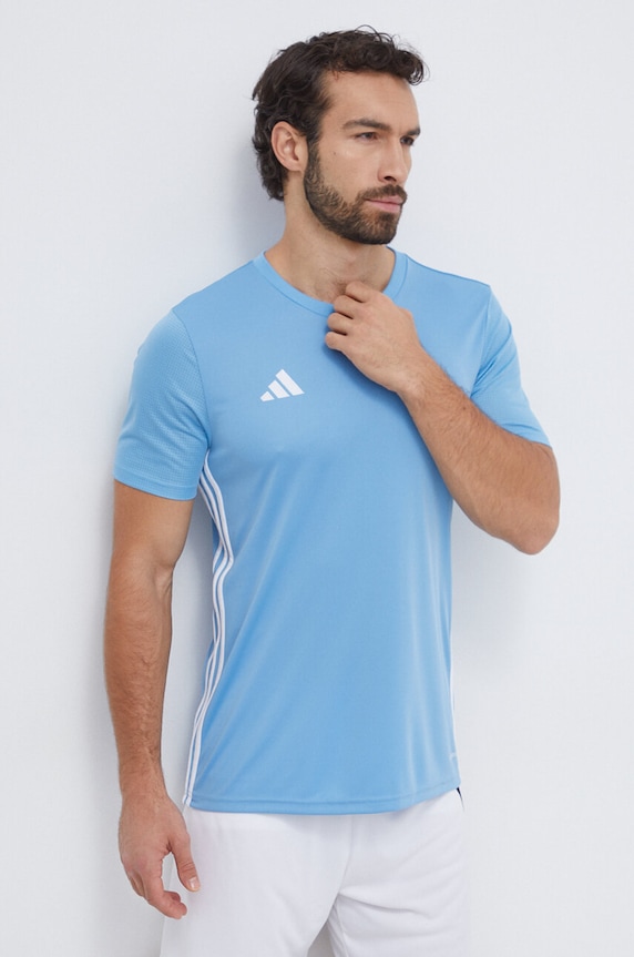 Tréningové tričko adidas Performance Tabela 23 nášivka modrá IA9145