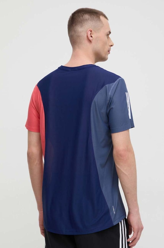 Abbigliamento adidas Performance maglietta da corsa Own the Run IK4997 blu navy