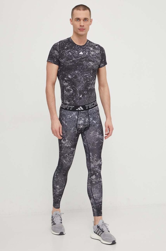 Majica kratkih rukava za trening adidas Performance Techfit IL7344 crna SS24