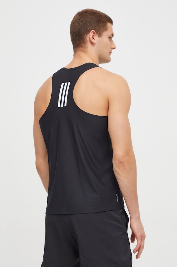 Odjeća Majica kratkih rukava za trčanje adidas Performance Own the Run IN1499 crna