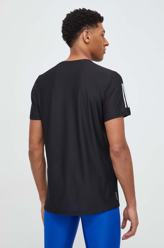 Odzież adidas Performance t-shirt do biegania Own The Run IN1500 czarny