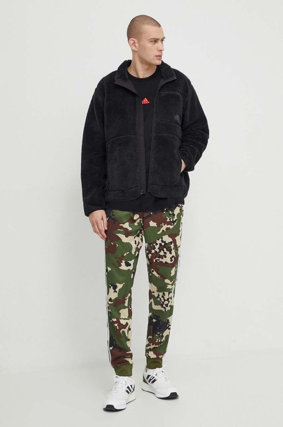 Bavlnené tričko adidas TIRO IN6256 čierna SS24