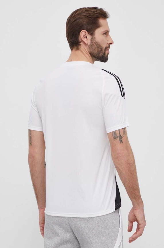 Oblečenie Tréningové tričko adidas Performance Tiro 24 IS1019 biela