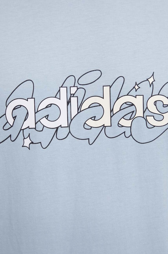 Bavlněné tričko adidas IS2867