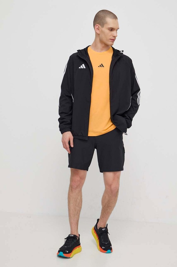Tréninkové tričko adidas Performance D4T IS3818 žlutá SS24