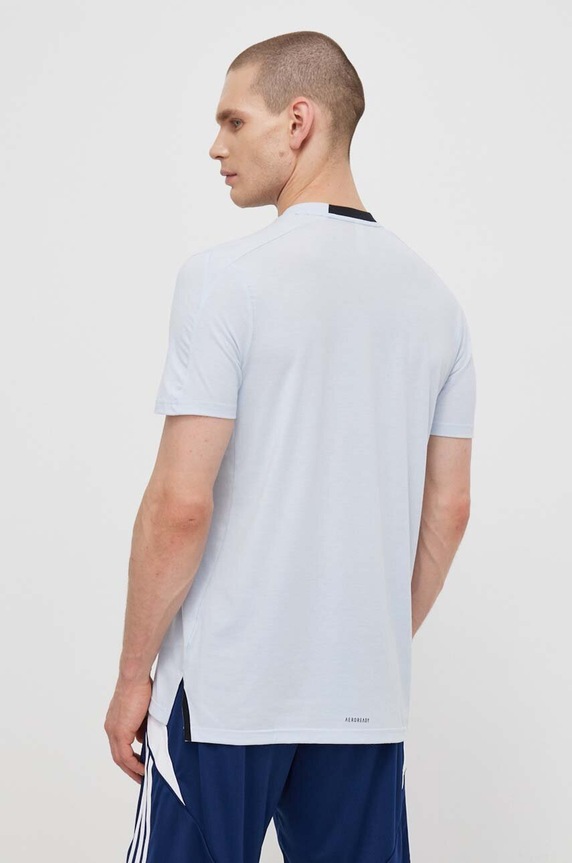Oblečenie Tréningové tričko adidas Performance D4T IS3829 modrá