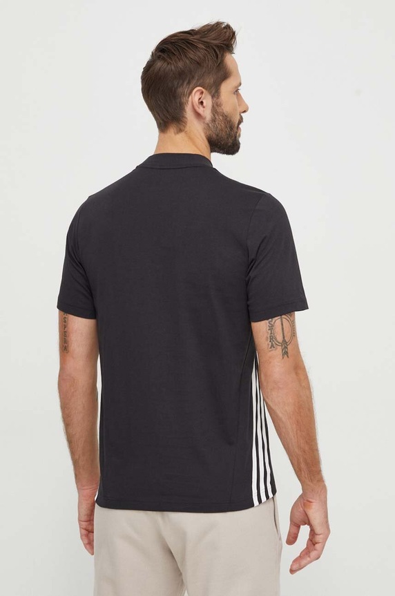 Odzież adidas t-shirt bawełniany IX5196 czarny