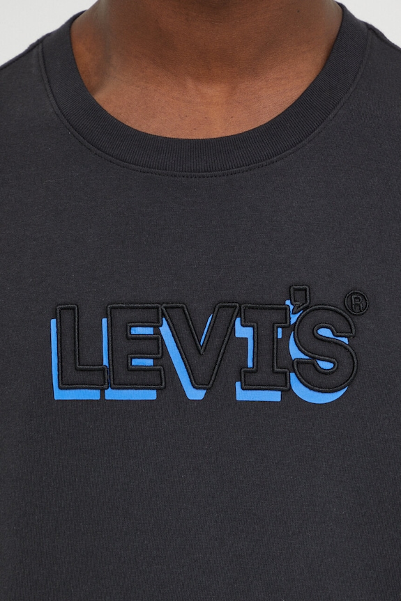 Bavlnené tričko Levi's 16143 čierna