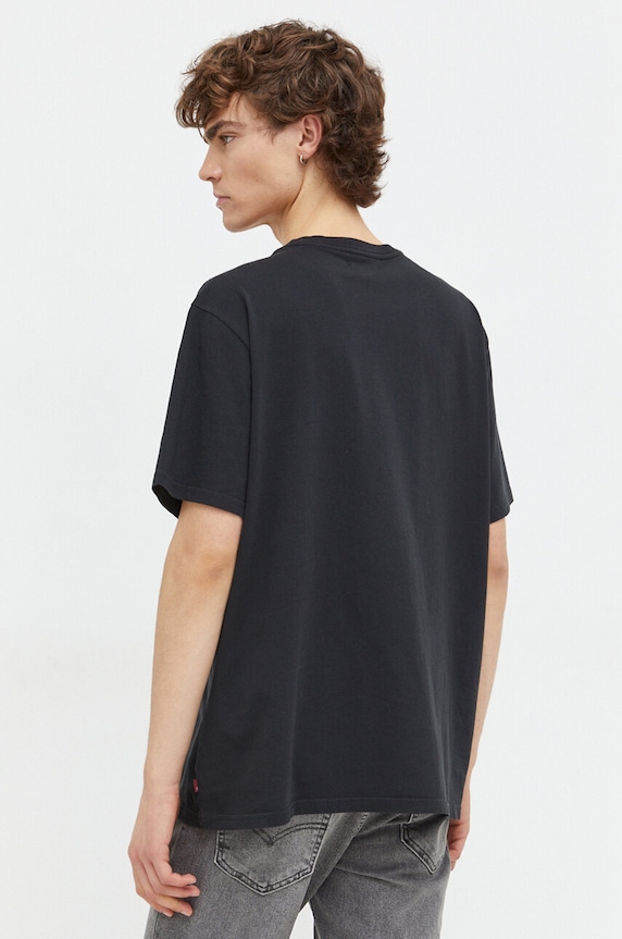 Odzież Levi's t-shirt bawełniany 16143 czarny