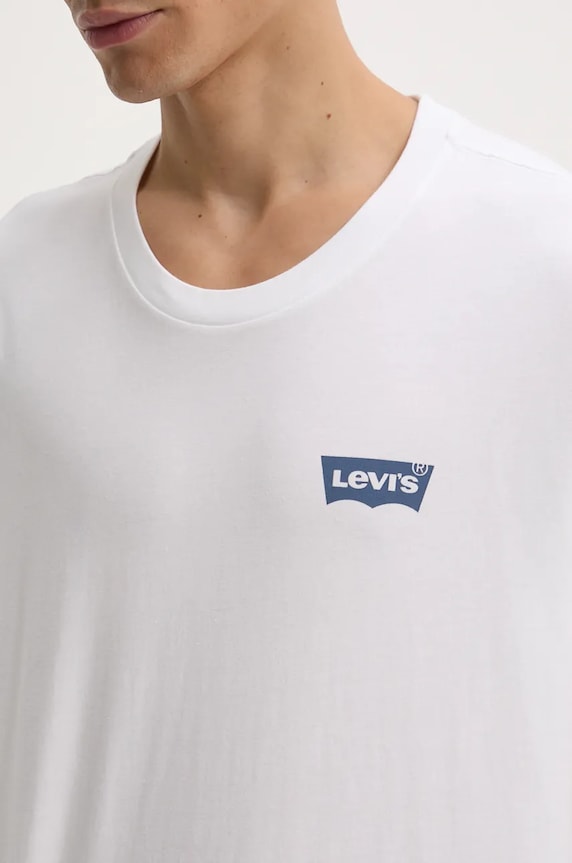 Levi's t-shirt bawełniany 22491 biały