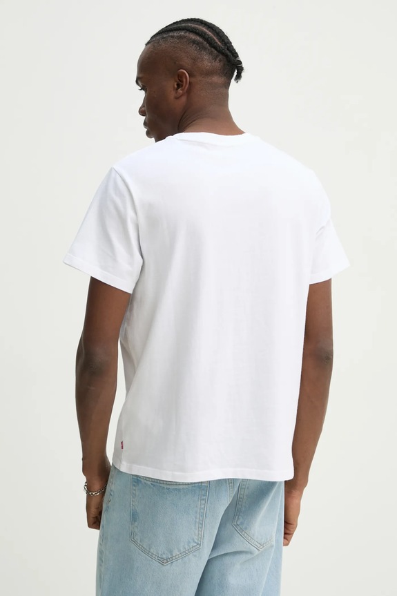 Odzież Levi's t-shirt GRAPHIC CREWNECK 22491 biały