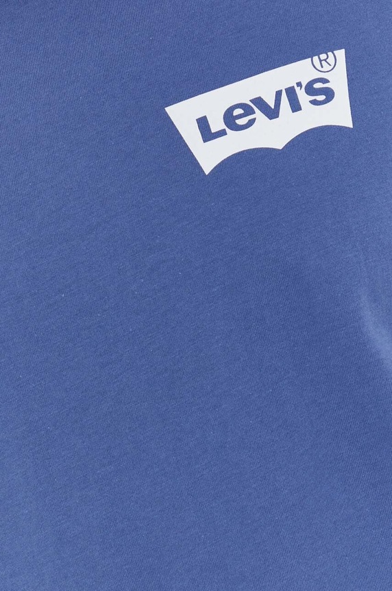 Levi's t-shirt GRAPHIC CREWNECK 22491 niebieski