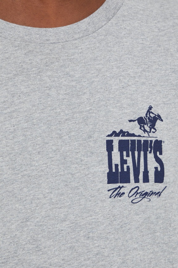 Levi's t-shirt GRAPHIC CREWNECK 22491 szary