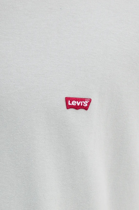 Pamučna majica Levi's 56605 siva