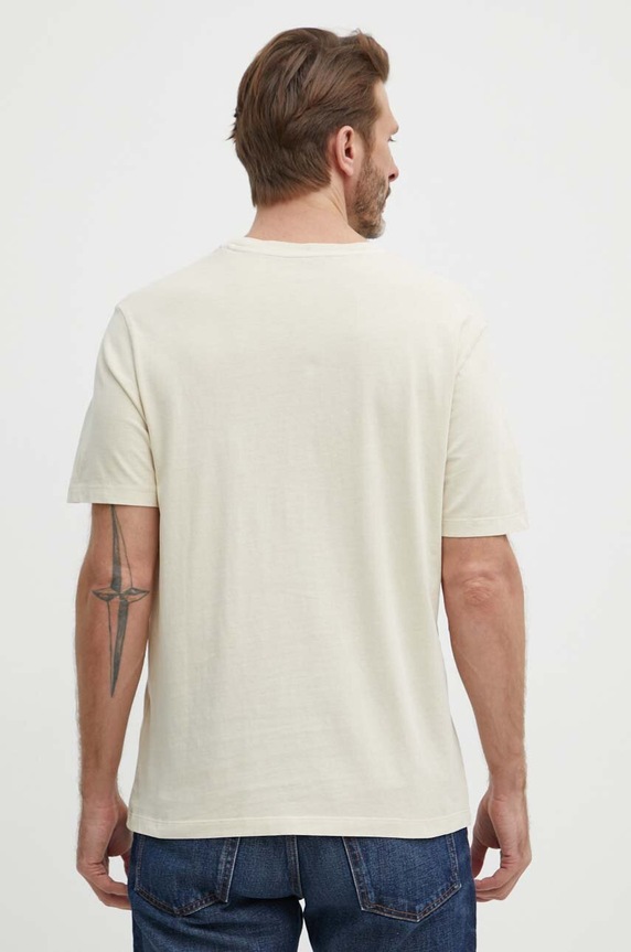 Oblečenie Bavlnené tričko Pepe Jeans Jacko PM508664 béžová