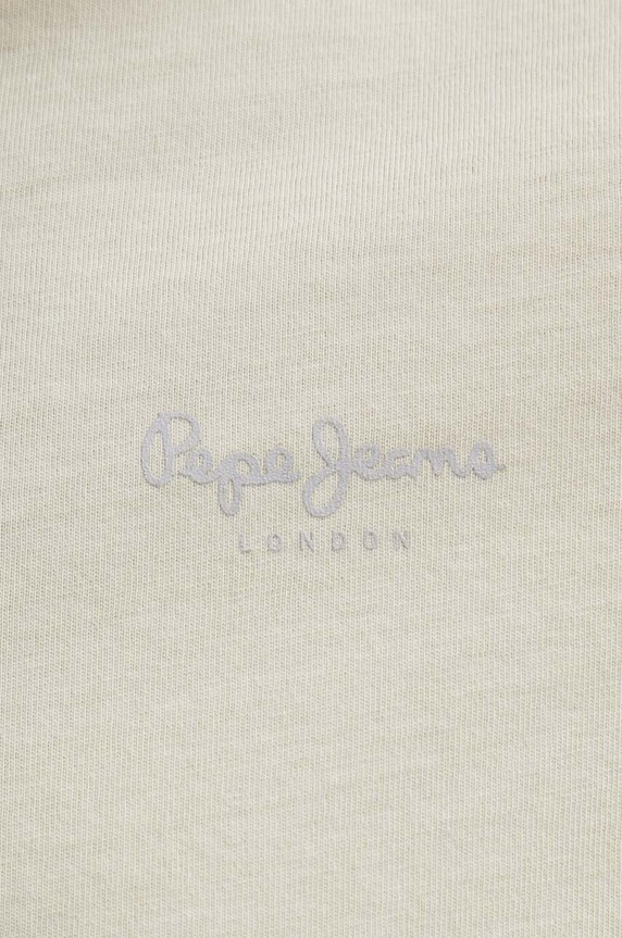 Bavlnené tričko Pepe Jeans Jacko PM508664 béžová