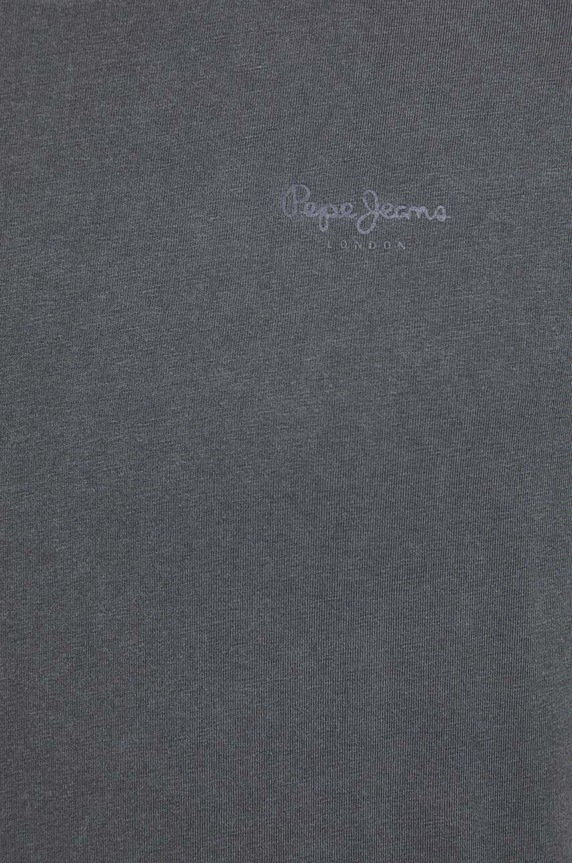 Bavlněné tričko Pepe Jeans Jacko PM508664 šedá