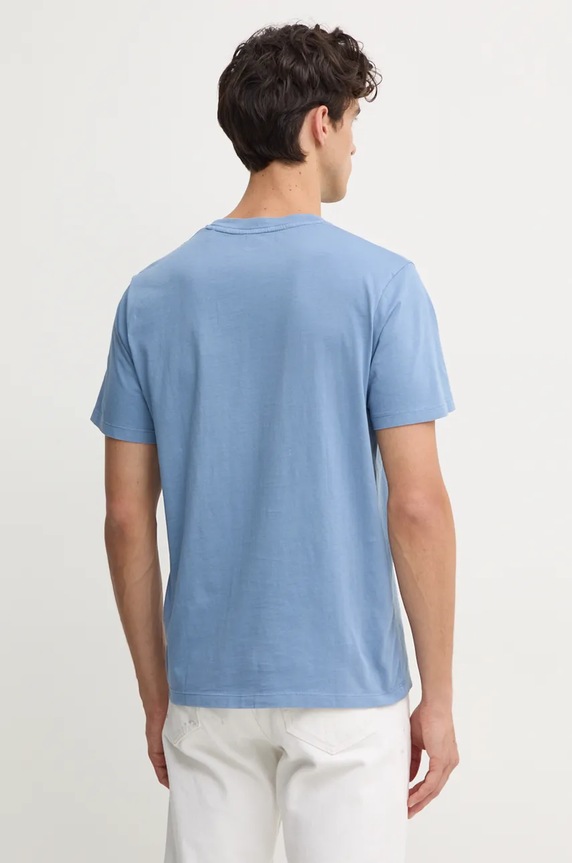 Дрехи Памучна тениска Pepe Jeans Jacko PM508664 син