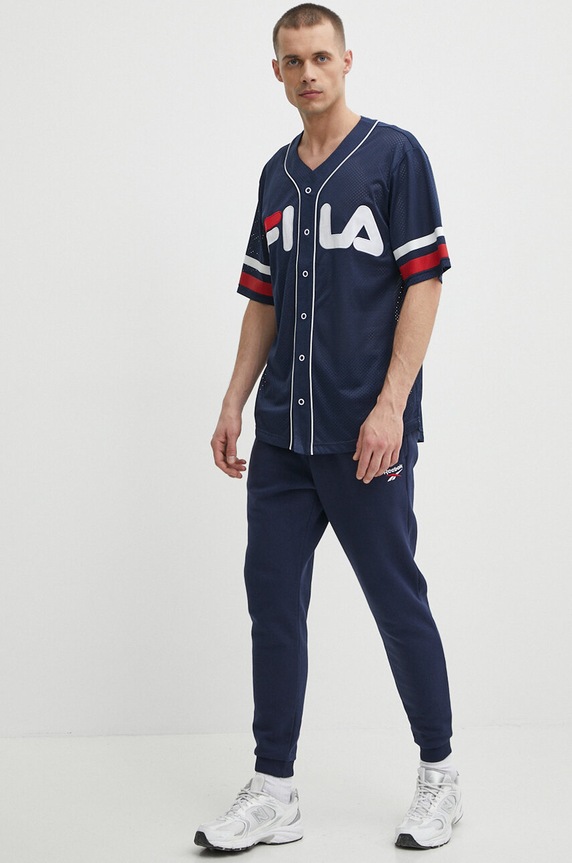 Fila tricou Lashio FAM0652 bleumarin SS24