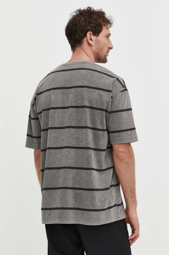 Samsoe t-shirt SAHAKEEM M24100075 szürke SS24