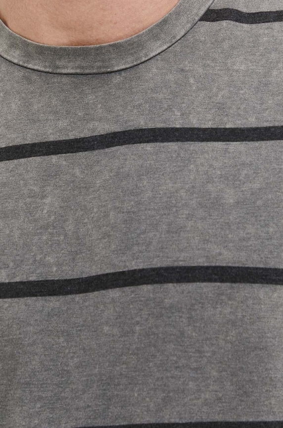 Samsoe t-shirt SAHAKEEM M24100075 szürke