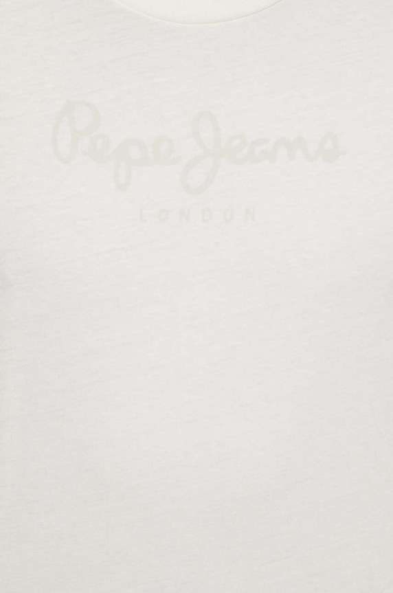 Bavlnené tričko Pepe Jeans Eggo PM508208 béžová