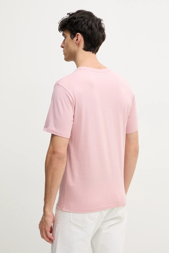 Ρούχα Βαμβακερό μπλουζάκι Pepe Jeans Eggo PM508208 ροζ