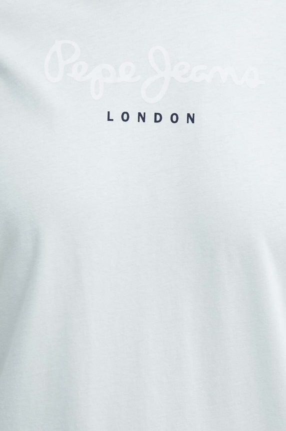 Pepe Jeans tricou din bumbac Eggo PM508208 albastru