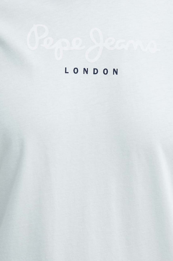 Pepe Jeans tricou din bumbac Eggo PM508208 albastru