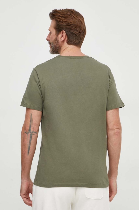 Îmbrăcăminte Pepe Jeans tricou din bumbac Eggo PM508208 verde