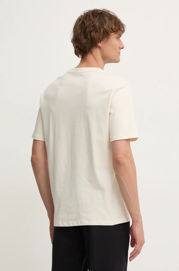 Pepe Jeans tricou din bumbac Connor PM509206 bej AW24