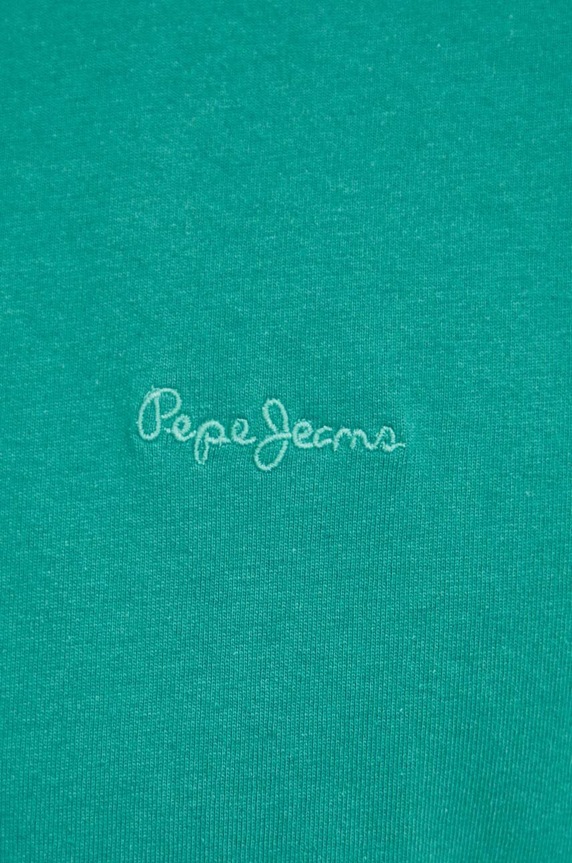 Bavlnené tričko Pepe Jeans Connor PM509206 zelená