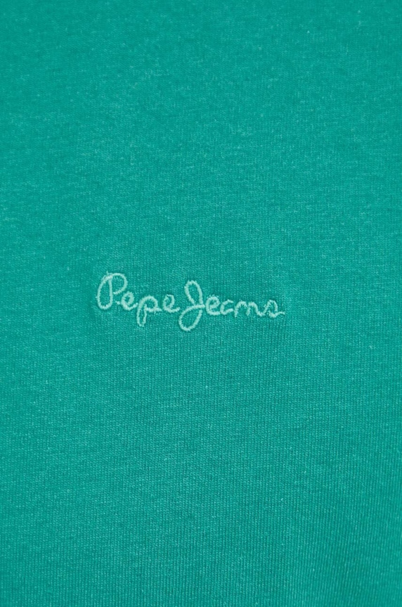 Bavlnené tričko Pepe Jeans Connor PM509206 zelená