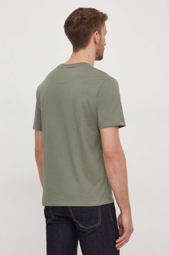 Odzież Pepe Jeans t-shirt bawełniany Connor PM509206 zielony