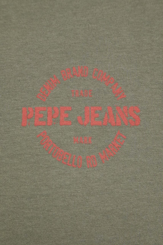Pepe Jeans t-shirt bawełniany CRAIG PM509210 zielony