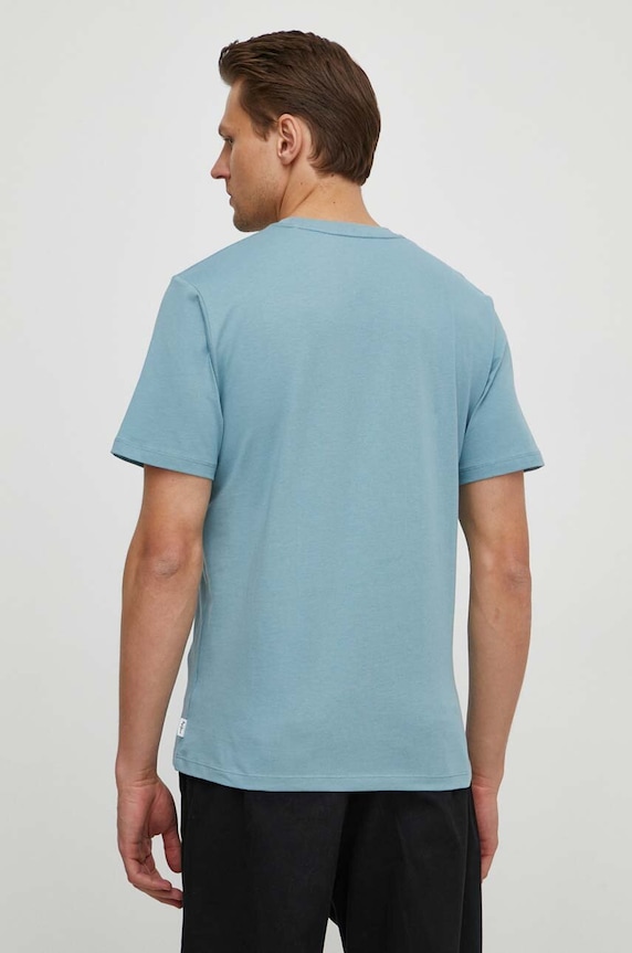 Odzież Pepe Jeans t-shirt bawełniany CLEMENT PM509220 niebieski