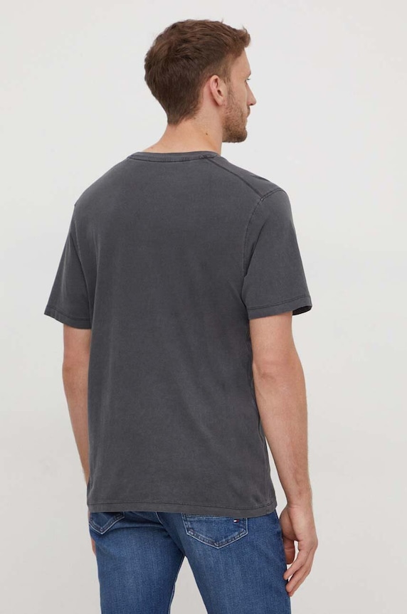 Odzież Pepe Jeans t-shirt bawełniany Dave Tee PM509231 szary